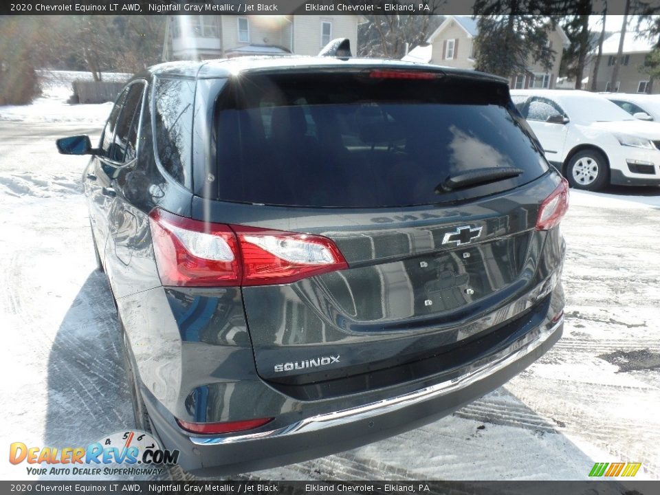2020 Chevrolet Equinox LT AWD Nightfall Gray Metallic / Jet Black Photo #6
