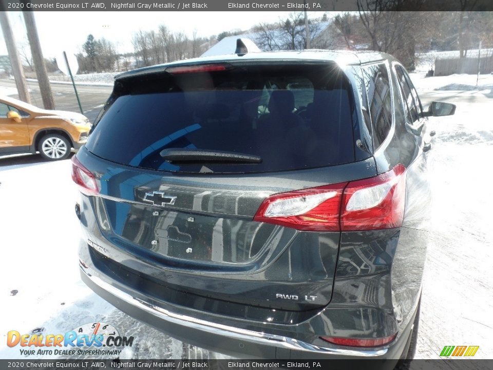 2020 Chevrolet Equinox LT AWD Nightfall Gray Metallic / Jet Black Photo #7