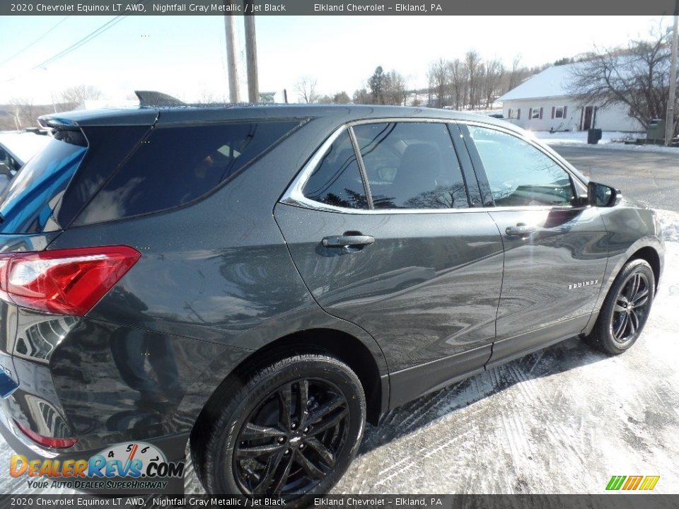 2020 Chevrolet Equinox LT AWD Nightfall Gray Metallic / Jet Black Photo #8