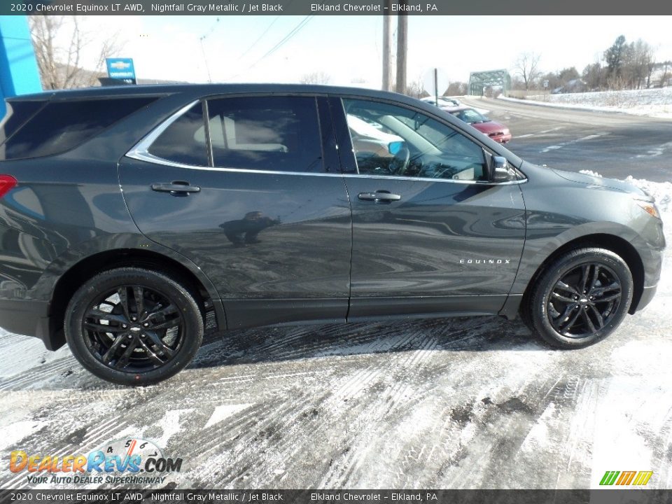 2020 Chevrolet Equinox LT AWD Nightfall Gray Metallic / Jet Black Photo #9