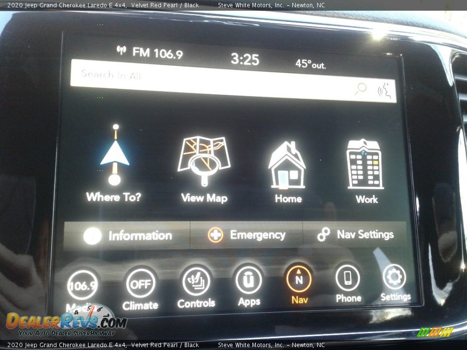 2020 Jeep Grand Cherokee Laredo E 4x4 Velvet Red Pearl / Black Photo #13
