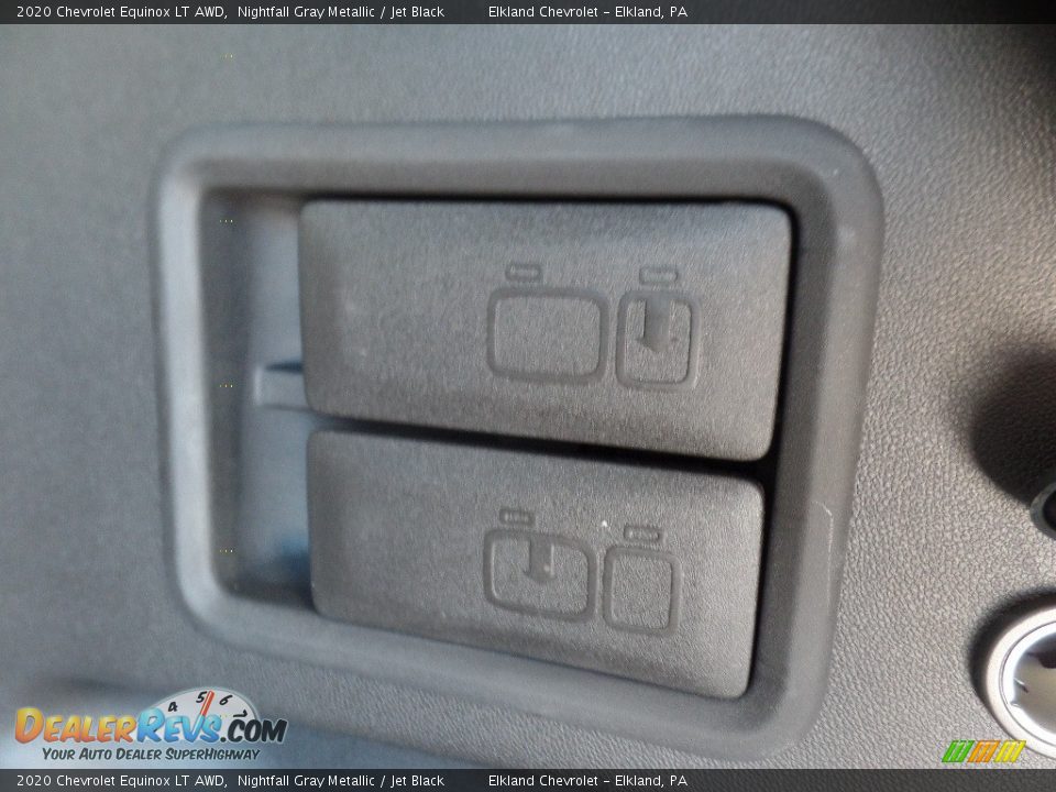 2020 Chevrolet Equinox LT AWD Nightfall Gray Metallic / Jet Black Photo #16