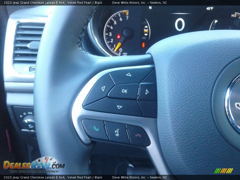 2020 Jeep Grand Cherokee Laredo E 4x4 Velvet Red Pearl / Black Photo #19