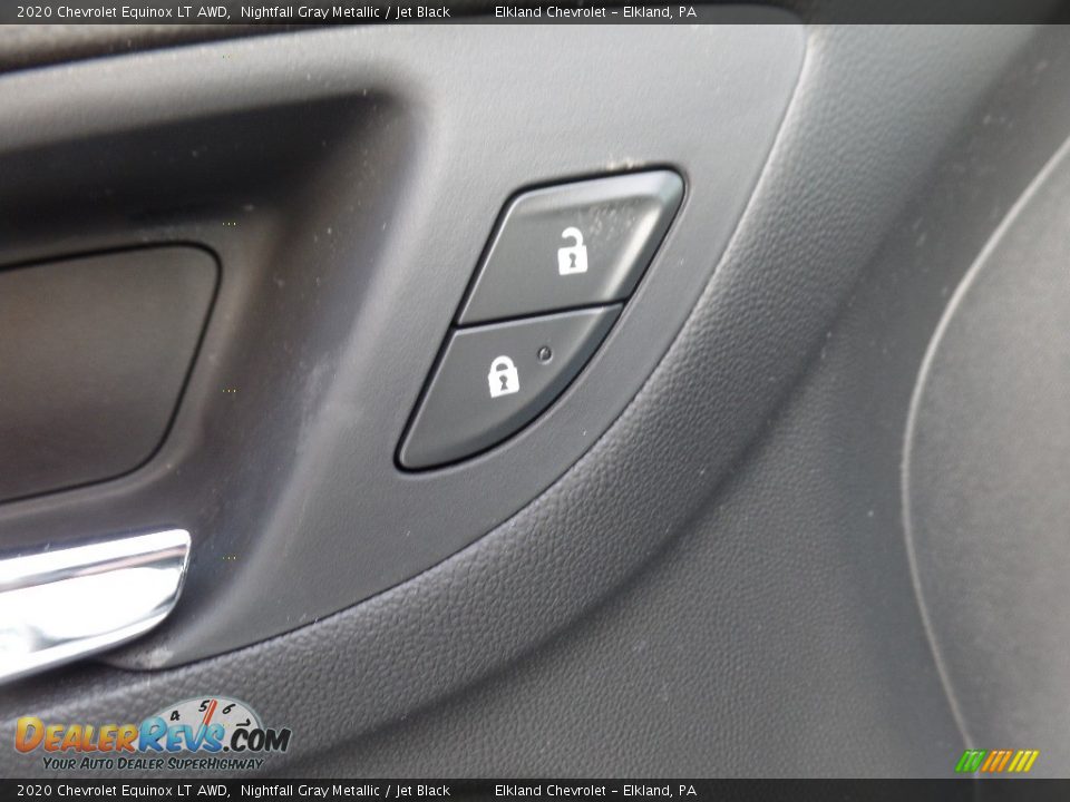 2020 Chevrolet Equinox LT AWD Nightfall Gray Metallic / Jet Black Photo #22