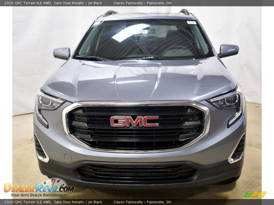 2020 GMC Terrain SLE AWD Satin Steel Metallic / Jet Black Photo #4