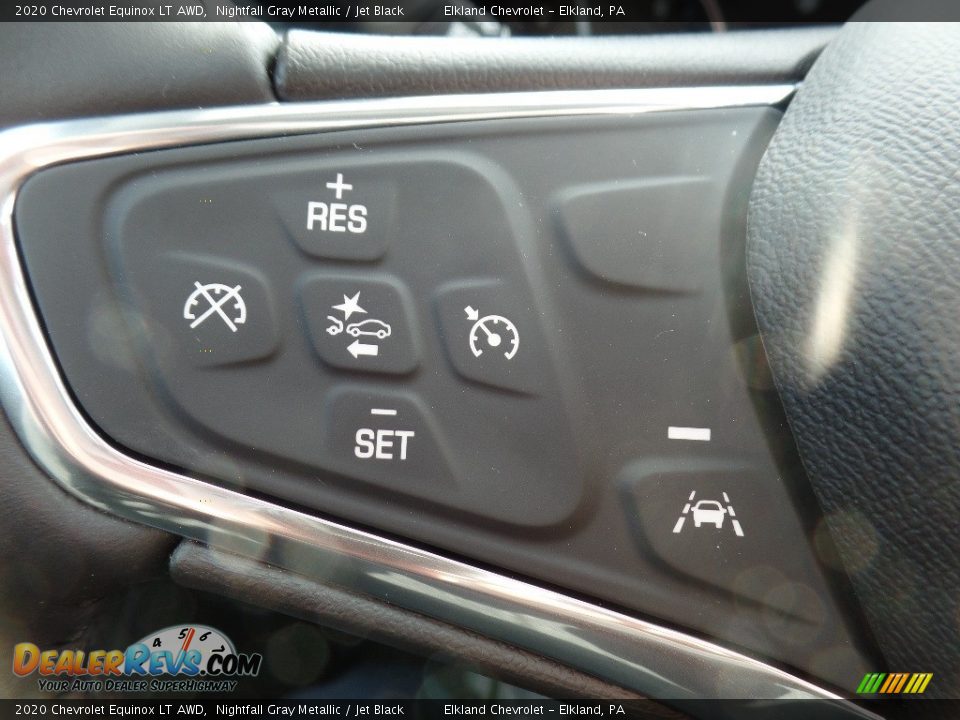 2020 Chevrolet Equinox LT AWD Nightfall Gray Metallic / Jet Black Photo #25