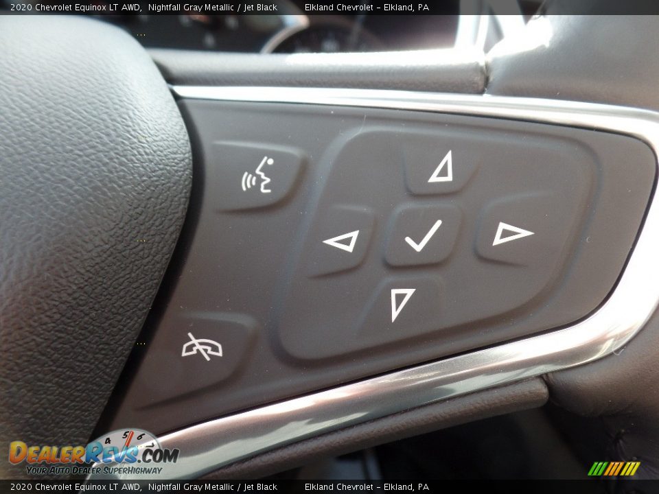 2020 Chevrolet Equinox LT AWD Nightfall Gray Metallic / Jet Black Photo #26