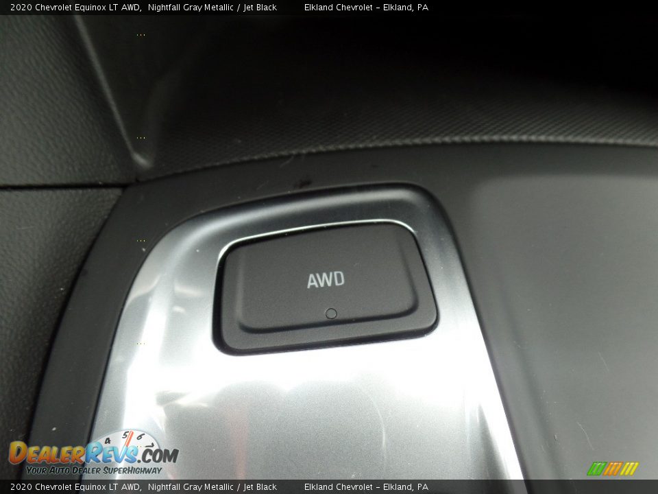 2020 Chevrolet Equinox LT AWD Nightfall Gray Metallic / Jet Black Photo #33