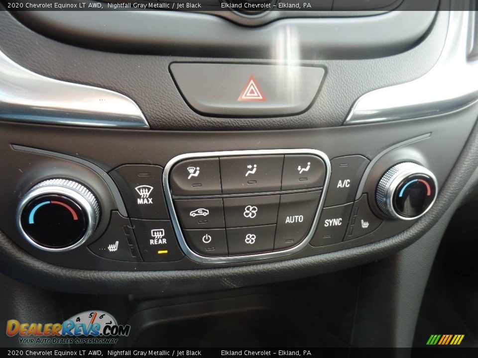 2020 Chevrolet Equinox LT AWD Nightfall Gray Metallic / Jet Black Photo #34