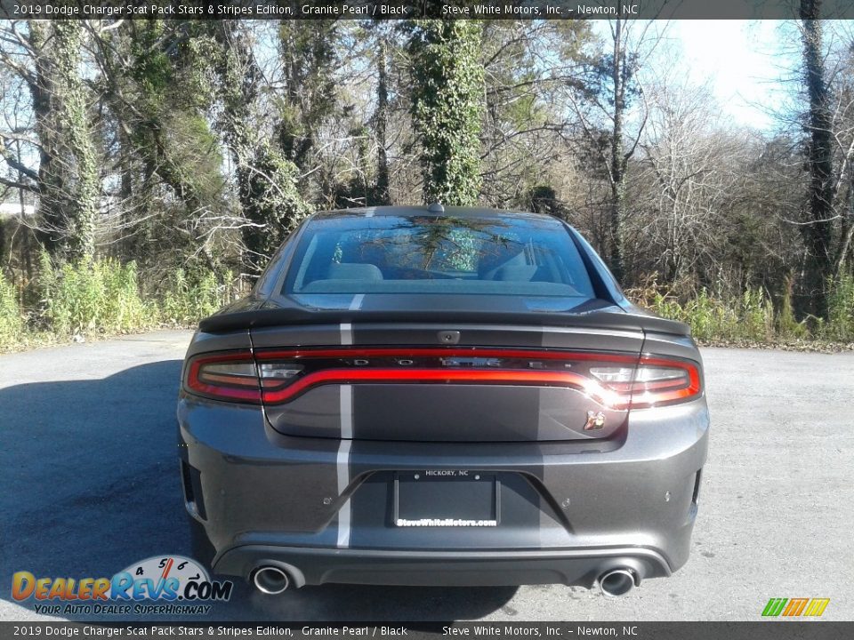 2019 Dodge Charger Scat Pack Stars & Stripes Edition Granite Pearl / Black Photo #7