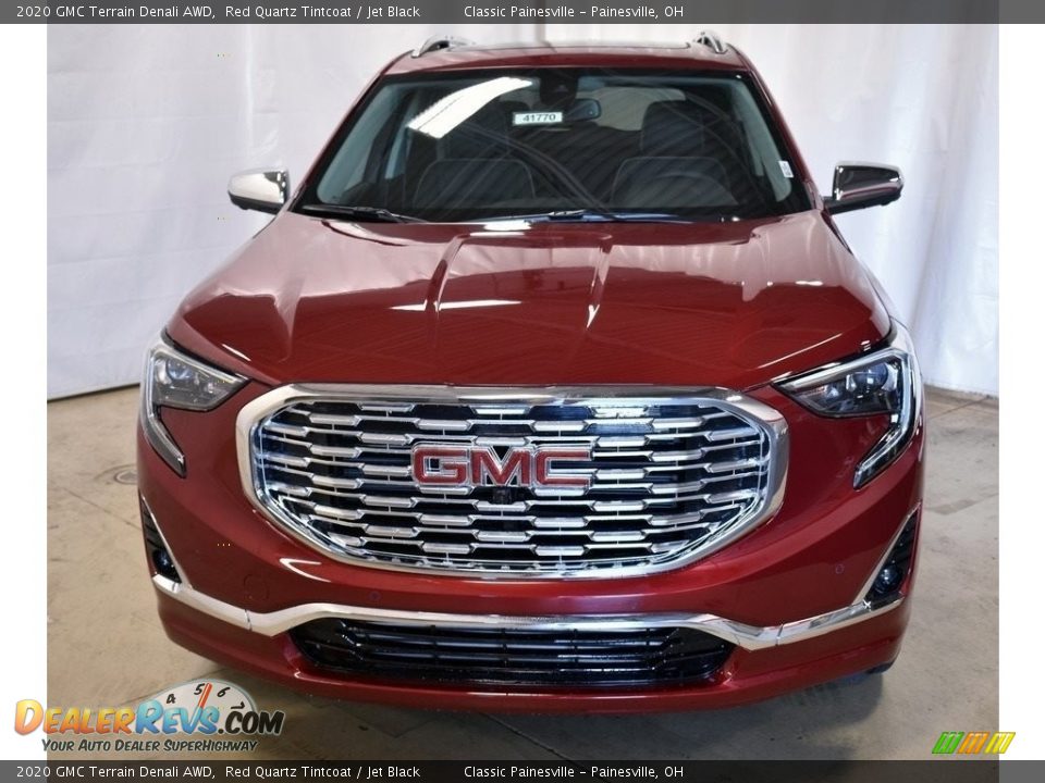 2020 GMC Terrain Denali AWD Red Quartz Tintcoat / Jet Black Photo #4