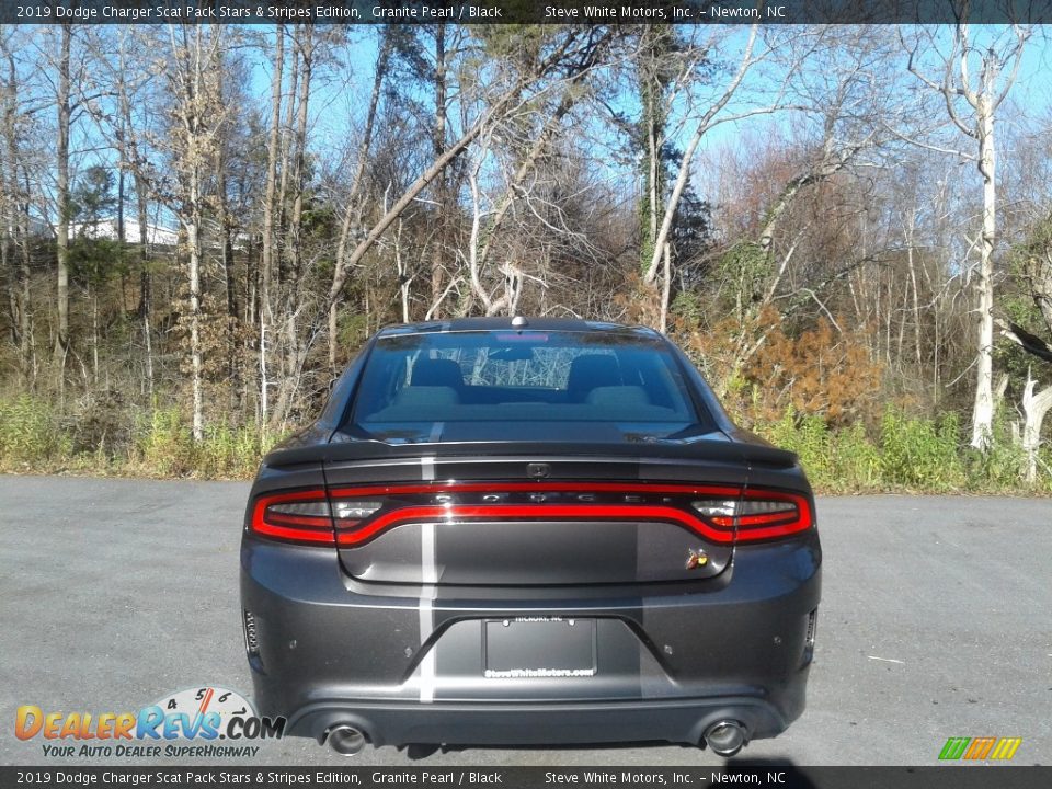 2019 Dodge Charger Scat Pack Stars & Stripes Edition Granite Pearl / Black Photo #9