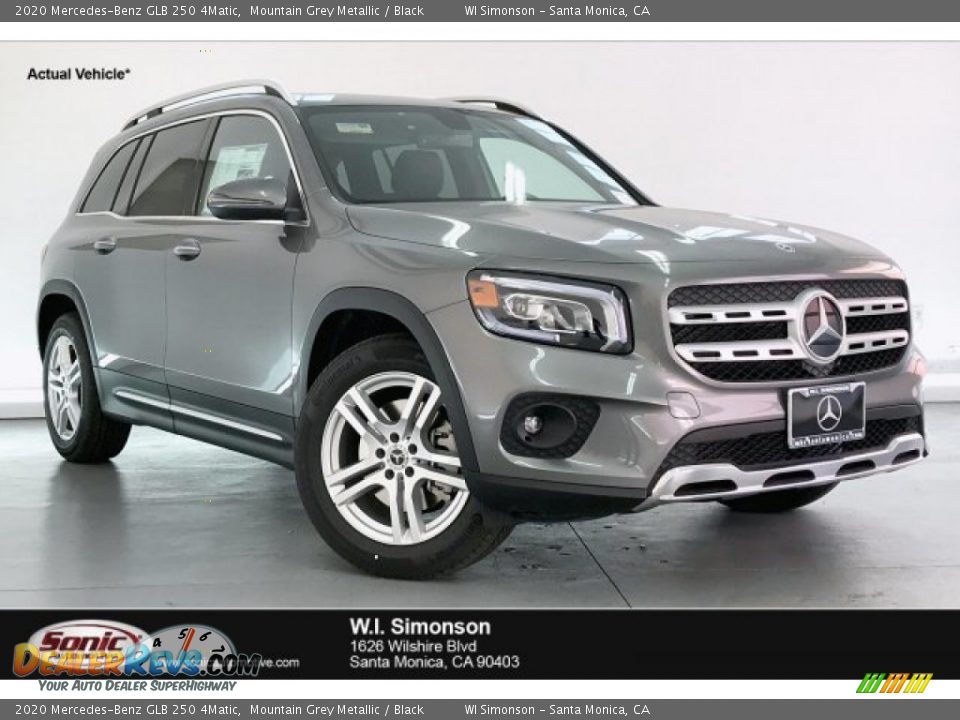 2020 Mercedes-Benz GLB 250 4Matic Mountain Grey Metallic / Black Photo #1
