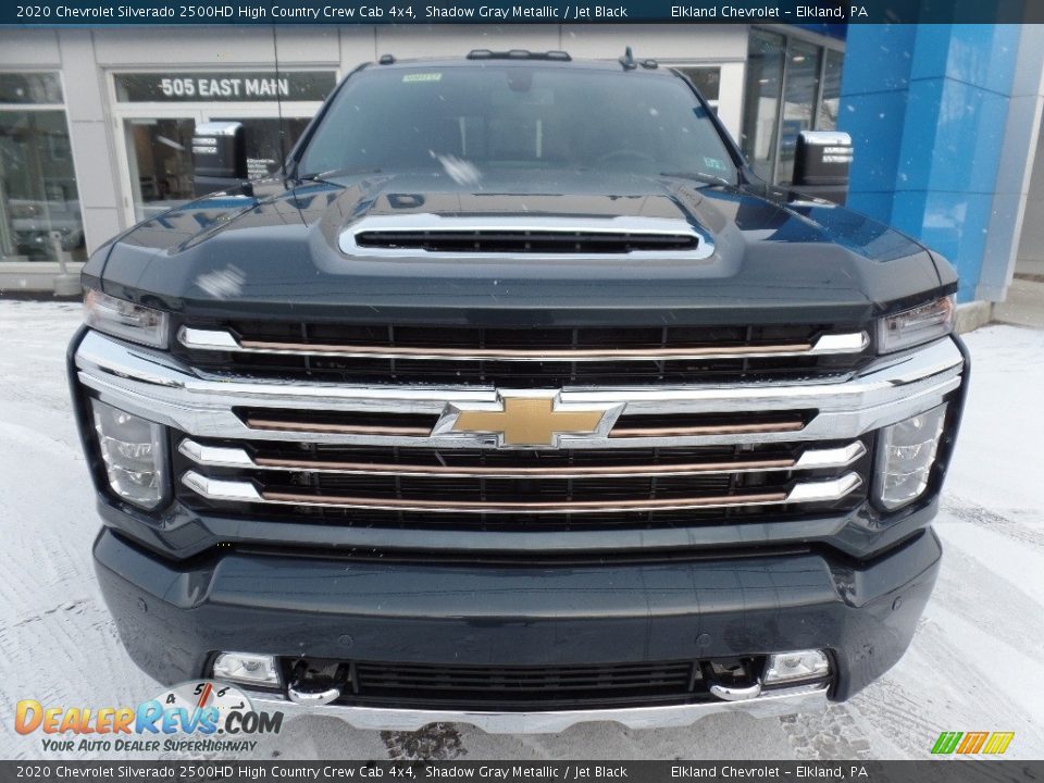 2020 Chevrolet Silverado 2500HD High Country Crew Cab 4x4 Shadow Gray Metallic / Jet Black Photo #2