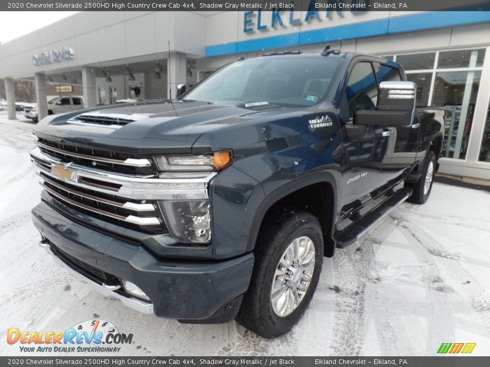 2020 Chevrolet Silverado 2500HD High Country Crew Cab 4x4 Shadow Gray Metallic / Jet Black Photo #3