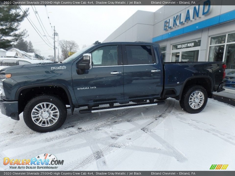 2020 Chevrolet Silverado 2500HD High Country Crew Cab 4x4 Shadow Gray Metallic / Jet Black Photo #4
