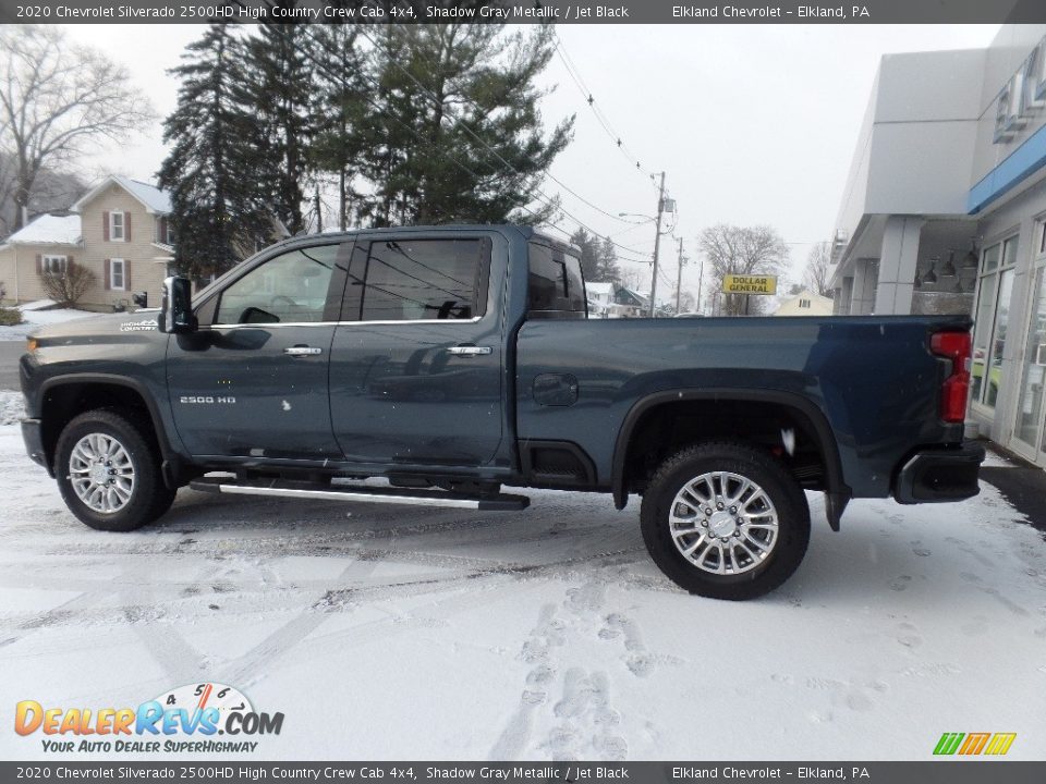 2020 Chevrolet Silverado 2500HD High Country Crew Cab 4x4 Shadow Gray Metallic / Jet Black Photo #5