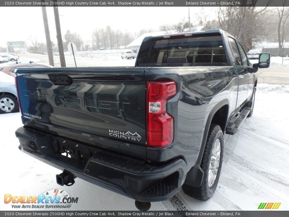 2020 Chevrolet Silverado 2500HD High Country Crew Cab 4x4 Shadow Gray Metallic / Jet Black Photo #7