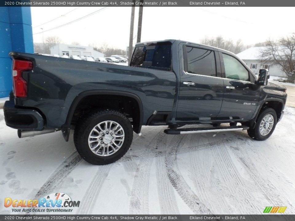 2020 Chevrolet Silverado 2500HD High Country Crew Cab 4x4 Shadow Gray Metallic / Jet Black Photo #8