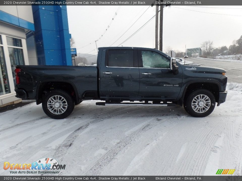 2020 Chevrolet Silverado 2500HD High Country Crew Cab 4x4 Shadow Gray Metallic / Jet Black Photo #9