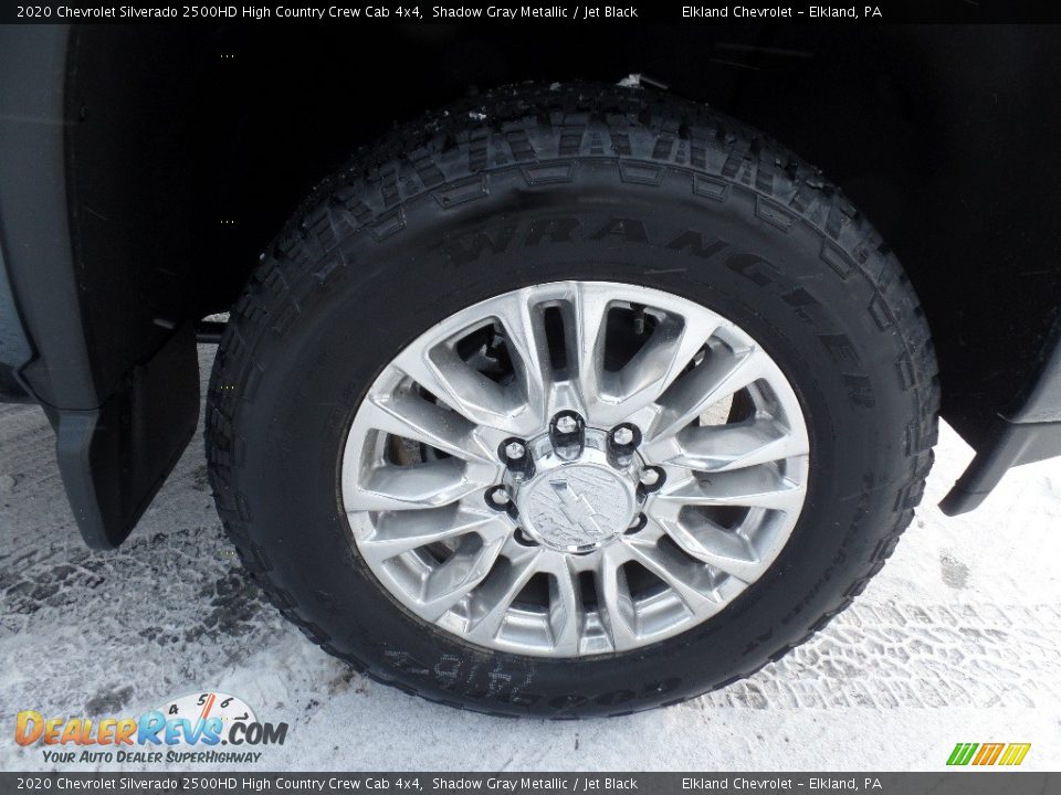 2020 Chevrolet Silverado 2500HD High Country Crew Cab 4x4 Shadow Gray Metallic / Jet Black Photo #10