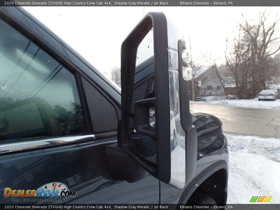 2020 Chevrolet Silverado 2500HD High Country Crew Cab 4x4 Shadow Gray Metallic / Jet Black Photo #12