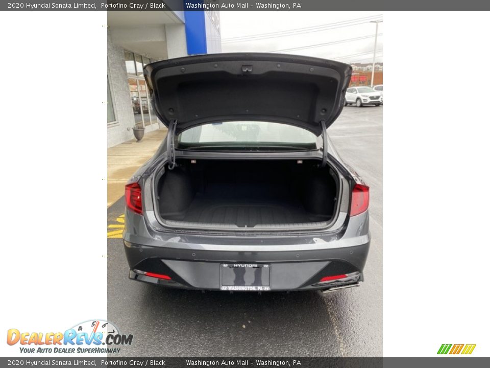 2020 Hyundai Sonata Limited Portofino Gray / Black Photo #21