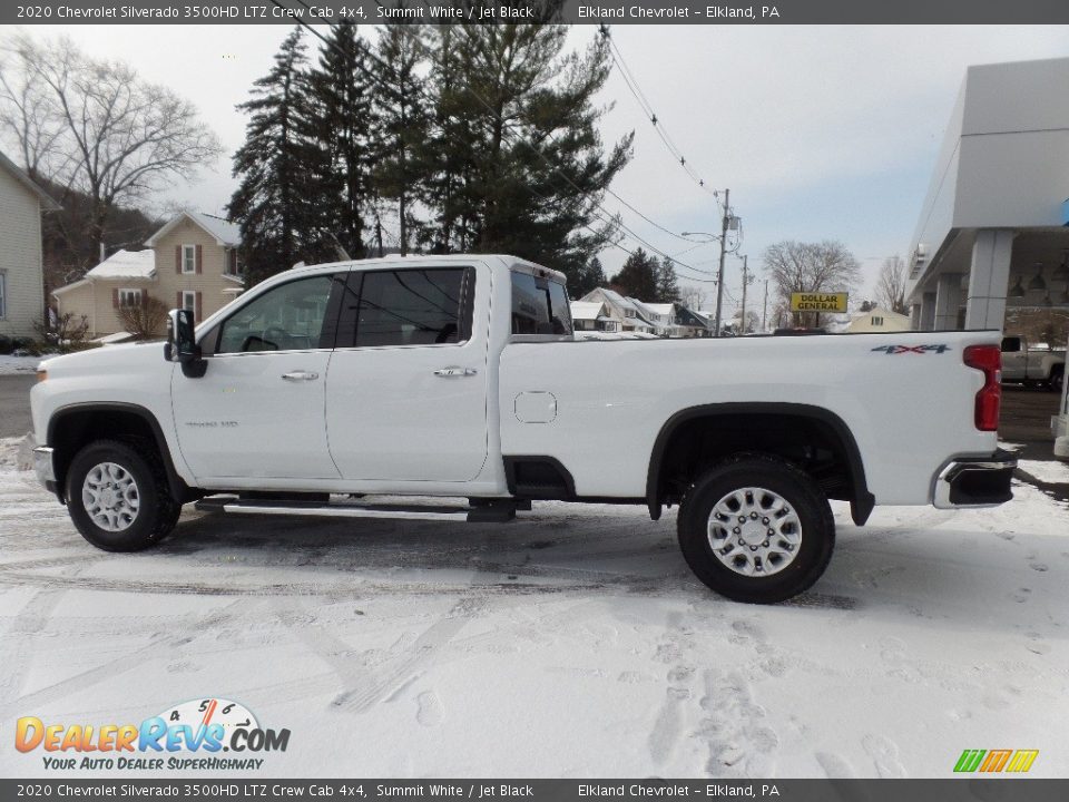 2020 Chevrolet Silverado 3500HD LTZ Crew Cab 4x4 Summit White / Jet Black Photo #5