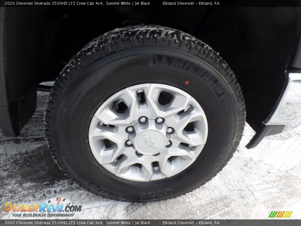 2020 Chevrolet Silverado 3500HD LTZ Crew Cab 4x4 Summit White / Jet Black Photo #10