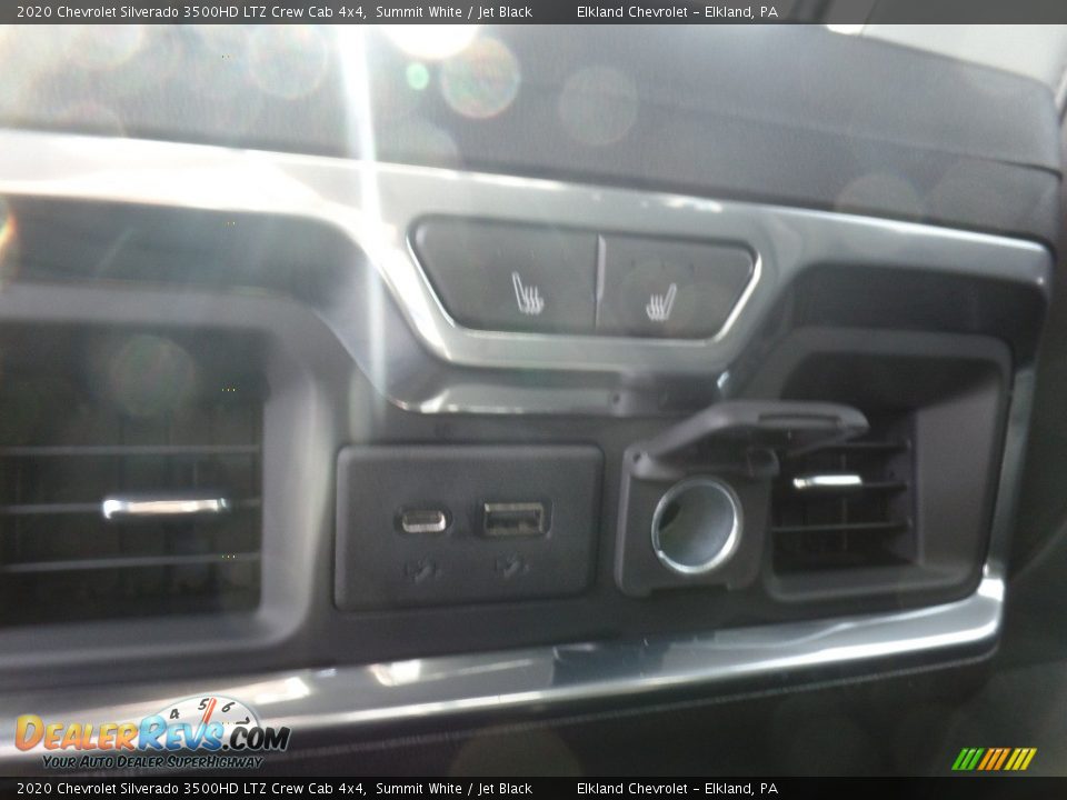 2020 Chevrolet Silverado 3500HD LTZ Crew Cab 4x4 Summit White / Jet Black Photo #22