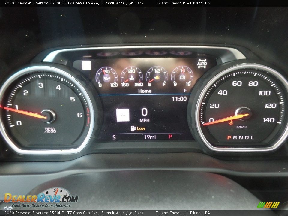 2020 Chevrolet Silverado 3500HD LTZ Crew Cab 4x4 Summit White / Jet Black Photo #28