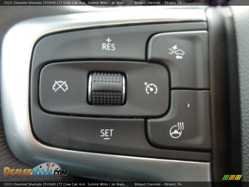 2020 Chevrolet Silverado 3500HD LTZ Crew Cab 4x4 Summit White / Jet Black Photo #33