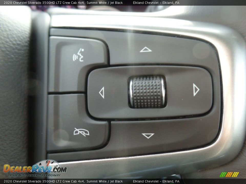 2020 Chevrolet Silverado 3500HD LTZ Crew Cab 4x4 Summit White / Jet Black Photo #34