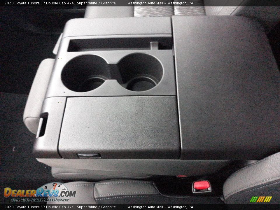 2020 Toyota Tundra SR Double Cab 4x4 Super White / Graphite Photo #11