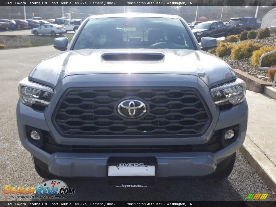 2020 Toyota Tacoma TRD Sport Double Cab 4x4 Cement / Black Photo #15