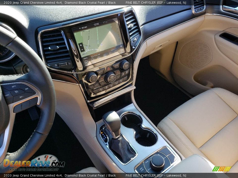 2020 Jeep Grand Cherokee Limited 4x4 Diamond Black Crystal Pearl / Black Photo #10
