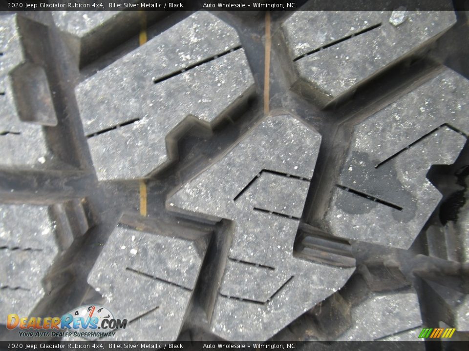2020 Jeep Gladiator Rubicon 4x4 Billet Silver Metallic / Black Photo #9