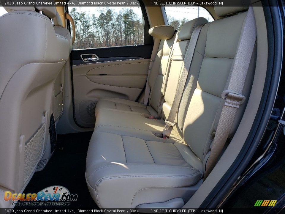 2020 Jeep Grand Cherokee Limited 4x4 Diamond Black Crystal Pearl / Black Photo #6