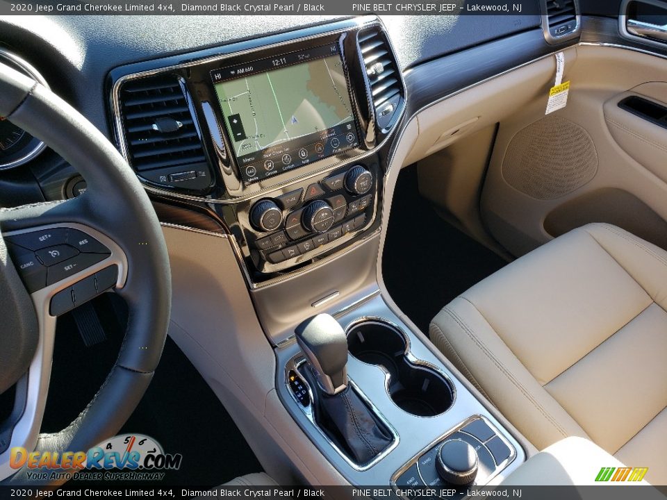 2020 Jeep Grand Cherokee Limited 4x4 Diamond Black Crystal Pearl / Black Photo #10