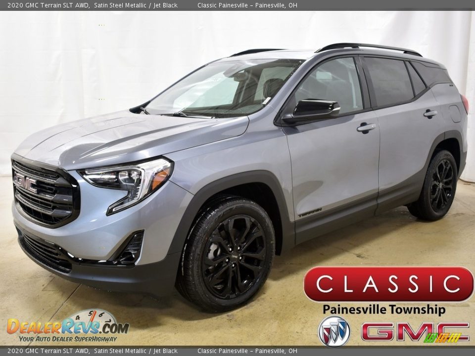 2020 GMC Terrain SLT AWD Satin Steel Metallic / Jet Black Photo #1