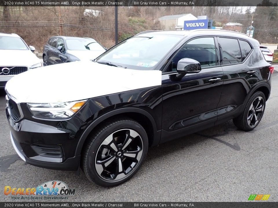 2020 Volvo XC40 T5 Momentum AWD Onyx Black Metallic / Charcoal Photo #5