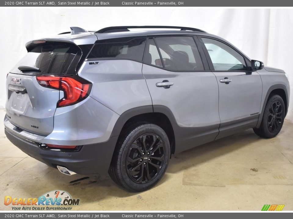 2020 GMC Terrain SLT AWD Satin Steel Metallic / Jet Black Photo #10