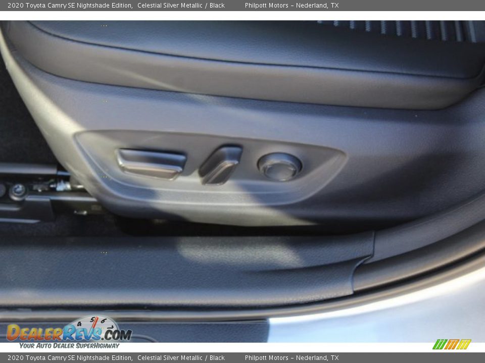 2020 Toyota Camry SE Nightshade Edition Celestial Silver Metallic / Black Photo #11