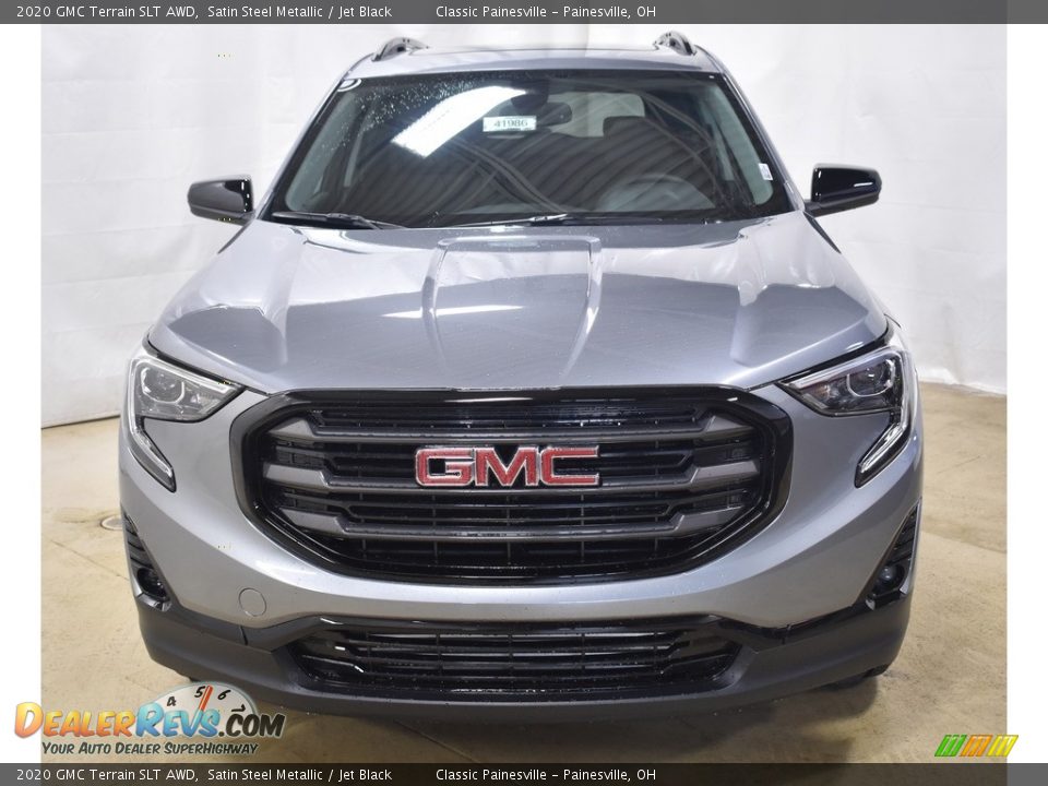 2020 GMC Terrain SLT AWD Satin Steel Metallic / Jet Black Photo #12