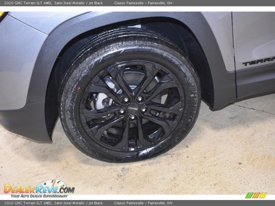 2020 GMC Terrain SLT AWD Satin Steel Metallic / Jet Black Photo #13