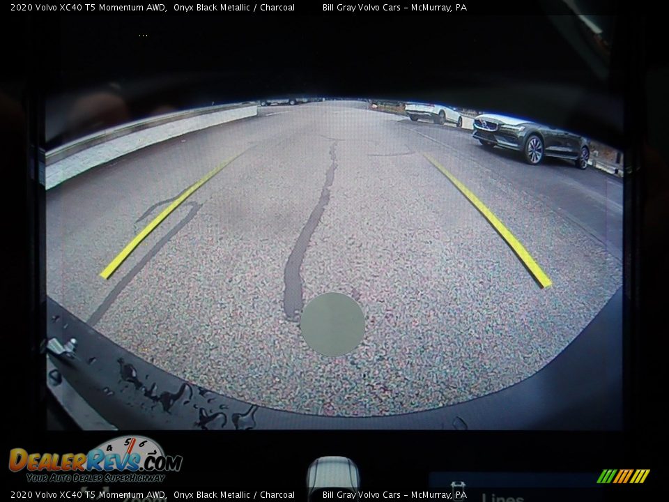 2020 Volvo XC40 T5 Momentum AWD Onyx Black Metallic / Charcoal Photo #14