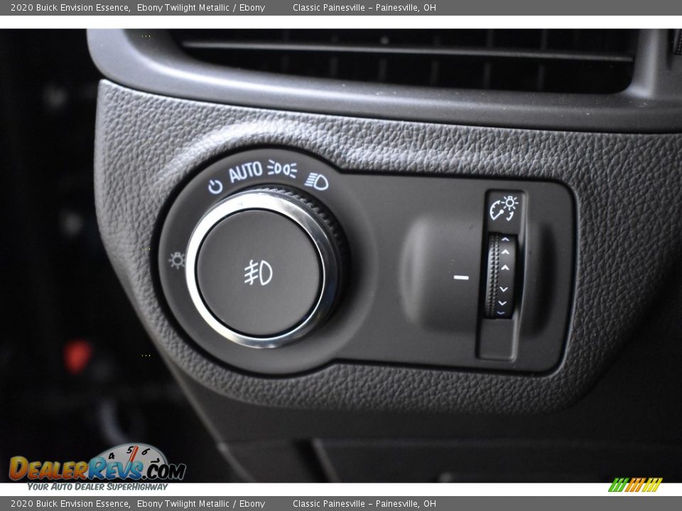 2020 Buick Envision Essence Ebony Twilight Metallic / Ebony Photo #6