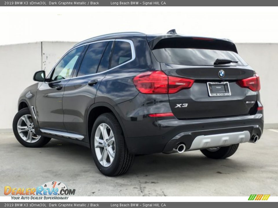 2019 BMW X3 sDrive30i Dark Graphite Metallic / Black Photo #2