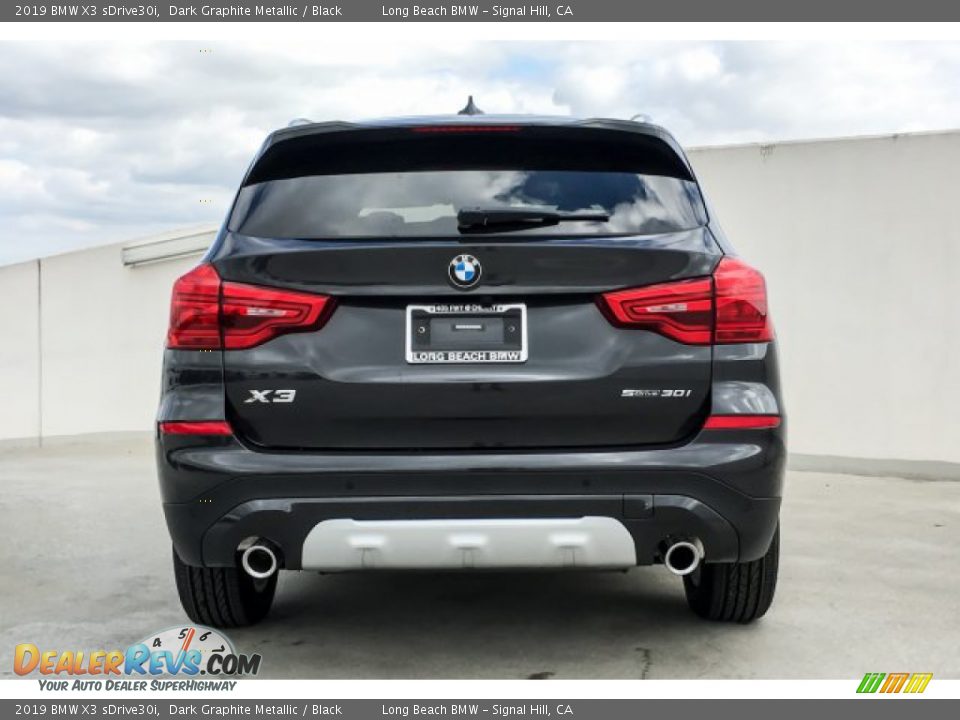 2019 BMW X3 sDrive30i Dark Graphite Metallic / Black Photo #3