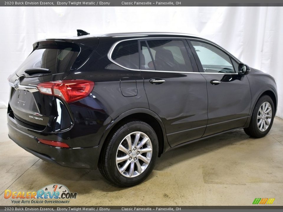 2020 Buick Envision Essence Ebony Twilight Metallic / Ebony Photo #9